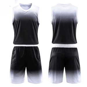 Uniforme de basket-ball personnalisé, logo d'équipe, 100% polyester, respirant, antibactérien, séchage rapide, maillot imprimé, technologie de sublimation - Product Image 2