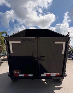 Remolque Volquete Hidráulico de Servicio Pesado de 14 Pies con Eje Tándem de Acero para Construcción y Jardinería - Product Image 4