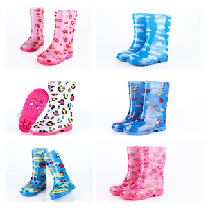 Botas de Lluvia de Goma Midi de Alta Calidad al por Mayor, Impermeables, Personalizadas, Unisex, para Niños, para las Temporadas de Primavera y Otoño - Product Image 2