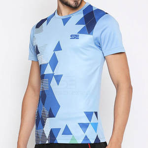 Camisetas Sublimadas de Manga Corta para Hombre, Transpirables, de Secado Rápido, 100% Poliéster, Tallas Grandes, Hechas en Pakistán, Gran Venta - Product Image 3