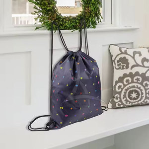 Sac à dos à cordon personnalisé avec logo imprimé par sublimation, tissu personnalisé de haute qualité et tailles personnalisées - Product Image 3