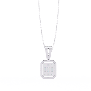 Pendentif en diamant créé par laboratoire VVS certifié IGI pour femmes Pendentif en or 10K 14K 18K en diamant véritable - Product Image 6