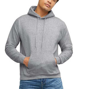 Sudadera con Capucha Personalizada para Hombre, 100% Algodón, Estilo Deportivo Informal, Talla Grande, Sudadera de Invierno, Tinte Liso - Product Image 3