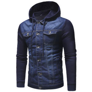 Chaqueta vaquera de invierno para hombre, abrigo informal con Cuello de piel, chaquetas cálidas de lana, marca de moda, chaquetas de gran tamaño de alta calidad - Product Image 3