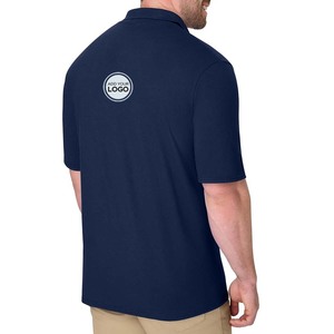 Polo à manches courtes rayé pour homme, Performance Advantage, Polo pour homme - Product Image 2