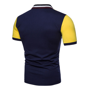 Venta al por mayor Polo camiseta personalizada hombre Polo verano transpirable algodón diseño Logo impresión hombres Polo-Shirt - Product Image 4