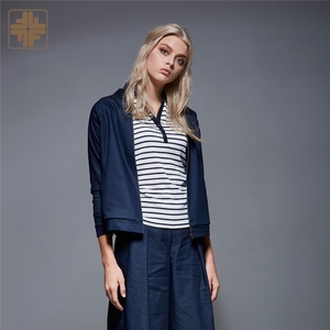 ODM Trending Raglan Clothes Chaqueta de blusa simple para mujer - Product Image 4