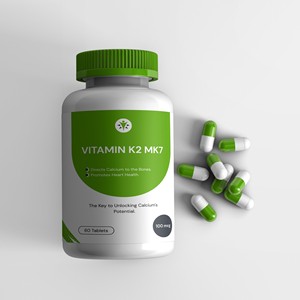 Etiquetas personalizadas Vitamina K2 MK7 Tabletas - Product Image 3