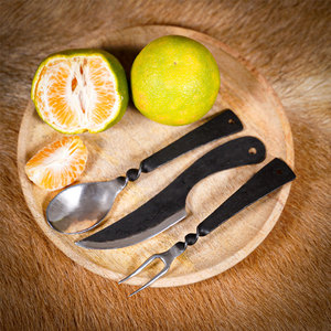 Ensemble de couverts médiévaux de trois pièces sur mesure de dernière conception pour l'extérieur/ensemble de couverts de couleur personnalisée de haute qualité - Product Image 6