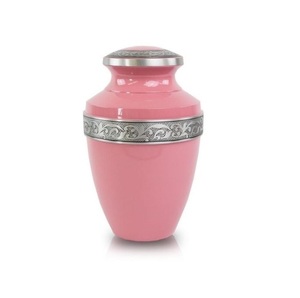 Wholesale OEM Custom Premium Metal Cremation Urn for Adults Religious Memorial Funeral Urn Custom Burial for Human Ashes Urn. - Product Image 4
