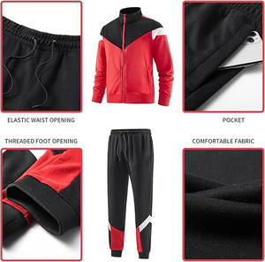 Chándal de entrenamiento con precio al por mayor, gran oferta, chándal personalizado para hombre, chándal hecho a medida para hombre, ropa para correr con logotipo - Product Image 4