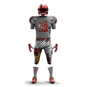 Uniforme de Fútbol Americano de Diseño Personalizado, 100% Poliéster, Sublimación de Alta Calidad, Marca Personalizada, Hecho en Pakistán, Empaque Personalizado - Product Image 2