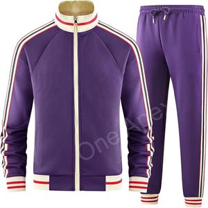 Conjunto de chándal de estilo para hombre, chaqueta ajustada con cremallera para correr, ropa deportiva con logotipo personalizado, chándal Premium de algodón 100% - Product Image 4