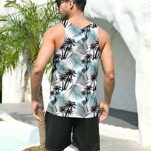 2024 personnalisé hommes haut qualité débardeur sport sans manches coton gilet adultes taille Sublimation hommes débardeur - Product Image 3