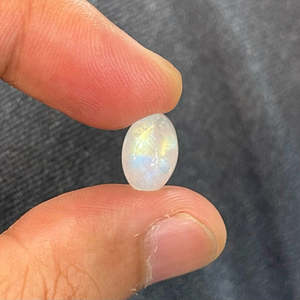100% pierre de lune naturelle forme ovale pierre précieuse de guérison en vrac véritable gemmes et pierre haute qualité best-seller bijoux gemmes OEM - Product Image 4