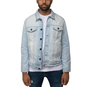 Chaqueta Vaquera Azul para Invierno, Abrigo Informal y Duradero hasta la Cadera, Estilo Urbano Desgastado, Apta para Ropa Formal y Urbana, Transpirable - Product Image 3