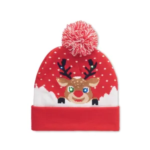 Chapeau de Noël lumineux à LED pour la décoration festive - Product Image 2