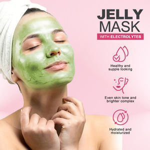 Masque en poudre de gelée de caoutchouc peel-off à la rose naturelle biologique 2025, masque facial individuel en poudre, masque en gelée de perle - Product Image 5