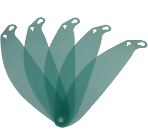 5 Protectores Desprendibles Hechos a Mano en Italia para Casco GP 6, Grosor de 175 Micras para Uso Todoterreno - Product Image 1