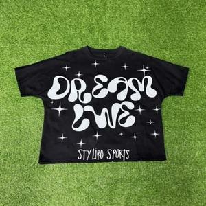 Camisetas Cortas con Serigrafía de Nuevo Diseño, Corte Cuadrado, 100% Algodón, Fabricante de Camisetas Personalizadas, Material de Alta Calidad, MOQ Bajo - Product Image 1