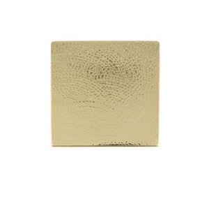 แผ่นรองแก้วหรือแผ่นอะลูมิเนียมดีไซน์นูนทำด้วยมือทำจากโลหะสำเร็จรูปสีทอง - Product Image 4