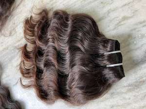 Cheveux indiens bruts en vrac 18 pouces 100% cheveux humains vierges Remy de haute qualité pour le coiffage et le tissage au meilleur prix - Product Image 4