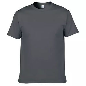 Nouveau t-shirt à manches courtes pour hommes printemps et été 100% pour t-shirt blanc en coton Pima - Product Image 6
