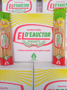 EL-DEAUCTOR Espaguetis Premium 240g |   ISO 9001 y Halal |   Exportador de Pasta de Egipto - Product Image 4
