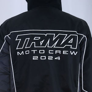 เสื้อแจ็คเก็ตวาร์ซิตี้ผู้ชายแบบลำลองสั่งทำพิเศษ คอตั้ง คุณภาพพรีเมียม มีให้เลือกหลายสี - Product Image 5