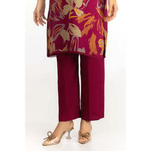 IUSTKSD-2228 Traje Casual de Verano con Estampado Floral y Bordado, Conjunto de 3 Piezas - Product Image 5