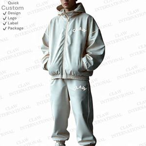 Mens 2 Piece Windbreaker Track <b>Suit</b> Custom OEM Nylon Zipper <b>Jacket</b> & Pants Set for Fitness or Casual Wear - Product Image 4