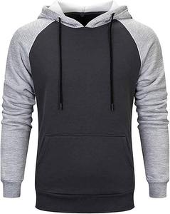 Sweat-shirts pour hommes en molleton épais 100% coton, qualité de luxe, poids lourd, coupe régulière, logo imprimé personnalisé, avec poche - Product Image 5