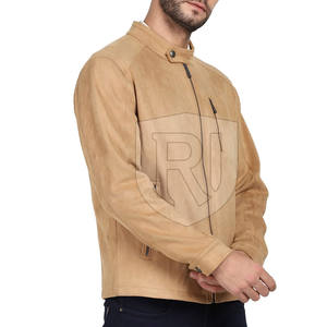 Veste d'hiver en cuir personnalisée pour hommes, dernier modèle avec couleur personnalisée, veste de qualité supérieure pour hommes - Product Image 2
