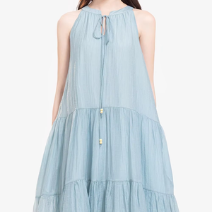 Venta al por mayor de vestidos de mujer-Vestido recortado de mujer-ropa de mujer-Maxi vestidos exportación - Product Image 3