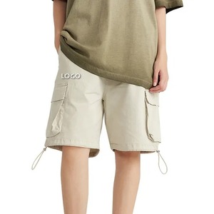 Pantalones Cortos Cargo Casuales para Hombre, Diseño Personalizado de Primera Calidad, Hechos en Fábrica, con Bolsillo Lateral, Corte Holgado, Seis Bolsillos - Product Image 3