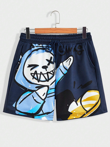 T-shirt pour hommes en Europe et aux États-Unis Short Printemps Été Impression de motifs 3D Taille personnalisée Vente en gros de haute qualité - Product Image 2