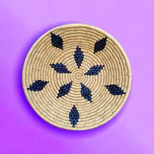 Barato decorativo indio hecho a mano Multicolor Moonj hierba tejida pared arte placa artesanía para pared decoración del hogar - Product Image 1