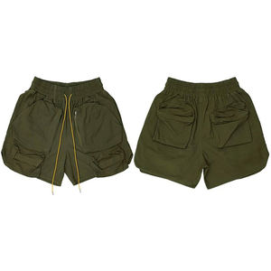 Pantalones Cortos Cargo Casuales de Verano, de Marca, con Bolsillos Grandes, Diseño 3D, Ropa de Trabajo para Hombre, Transpirables, Impermeables, con Estampado Moderno - Product Image 3