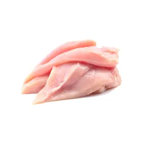 चिकन ब्रेस्ट फ़िललेट्स जमे हुए त्वचा रहित और हड्डी रहित