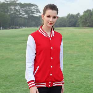 Veste de baseball d'hiver personnalisée OEM, broderie, coton, polyester, veste de lettreman pour hommes, veste bomber, veste universitaire - Product Image 2