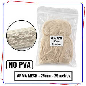 Manchon de protection Arma Mesh 25 mm pour la pêche à la carpe en eau douce, accessoires de pêche sans PVA - Product Image 3