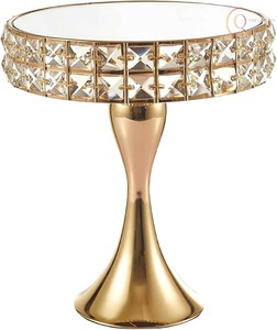 ขาตั้งเค้กโลหะทันสมัย ดีไซน์มั่นคง เหมาะสำหรับเค้กขนาดใหญ่และโต๊ะงานเฉลิมฉลอง - Product Image 1