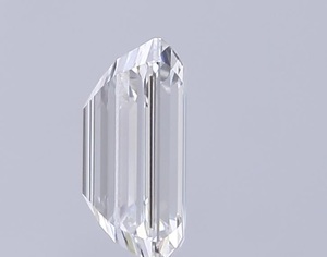 2.00 Carat CVD Lab Grown F Blanc VVS2 Taille Émeraude Diamant Déclaration Anneaux Boutique Bijoux Avec Certificat IGI - Product Image 3