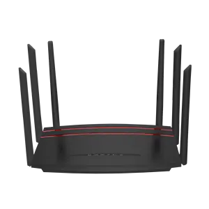 双SIM 4g移动WiFi路由器，强大的网络速度高达1200Mbps，6个高增益天线CAT6，双频2.4GHz + 5ghz wi-fi