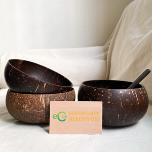 Taza de cáscara de coco 100% orgánico natural para beber - Product Image 5