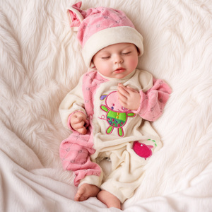 Poupée Reborn Bébé Fille Réaliste en Silicone Platine Entier de 16'' Babeside <span class=keywords><strong>Lucy</strong></span>, Faite à la Main, Douce, Vente en Gros OEM/ODM - Product Image 4