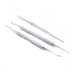 Kit de soin des ongles incarnés en acier inoxydable – Limes et curettes manuelles pour le traitement des bords incarnés - Product Image 1