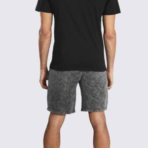 Streetwear mode décontracté lavage à l'acide broderie hommes shorts français éponge graphique Vintage personnalisé coton lavé Shorts pour hommes - Product Image 5