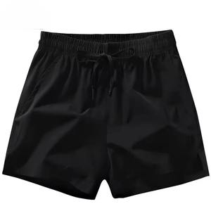 Pantalones Cortos Deportivos para Hombre, Estilo Urbano, Casuales, Antiarrugas, Cómodos, Cintura Elástica, Transpirables, de Nailon, con Cordón y Bolsillos - Product Image 3