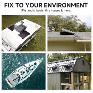 Panel Solar Rígido de Media Celda de 200W, Silicio Monocristalino, Impermeable, 22% de Eficiencia, Panel Fotovoltaico para Uso Doméstico, Almacén en EE. UU. - Product Image 5